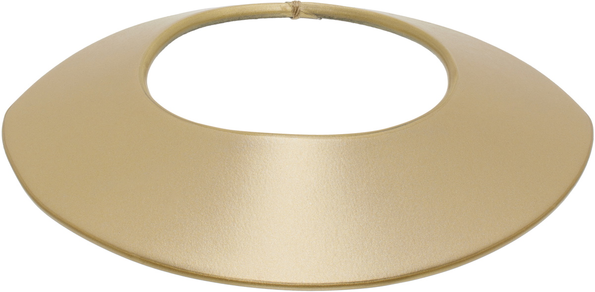 Rick Owens Gold Hollywood Anthem Cuff Bracelet Rick Owens