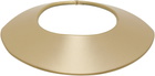 Rick Owens Gold Hollywood Anthem Bangle Bracelet