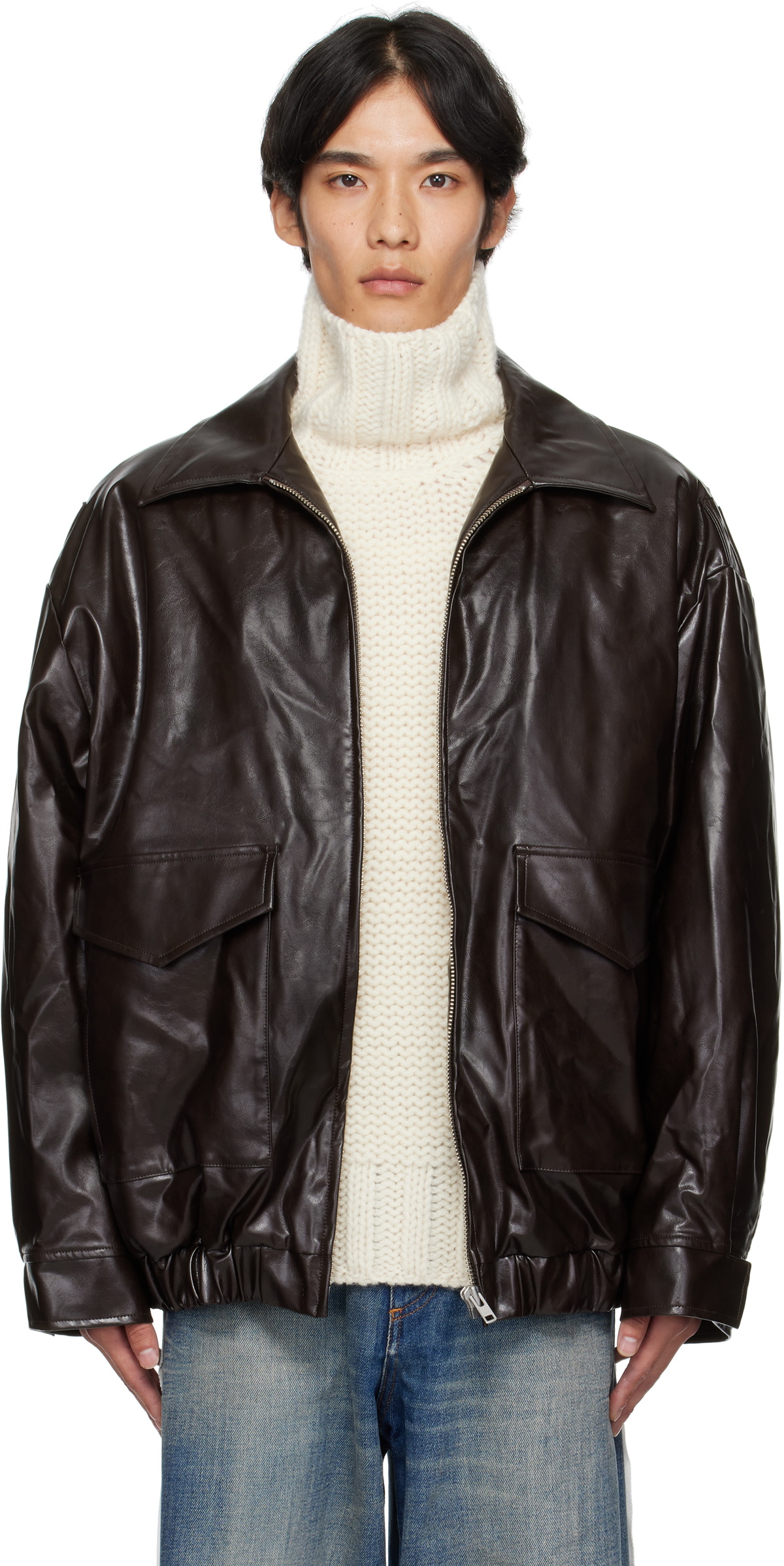 Gosha Rubchinskiy MA-1 Patch Bomber Jacket Gosha Rubchinskiy