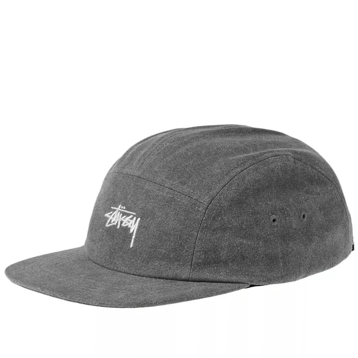 Photo: Stussy Washed Oxford Canvas Camp Cap Grey