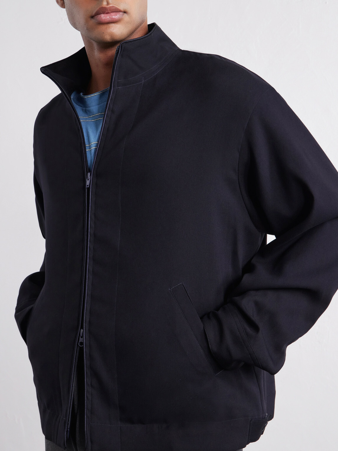 Blue Blue Japan - Stretch-Twill Jacket - Blue