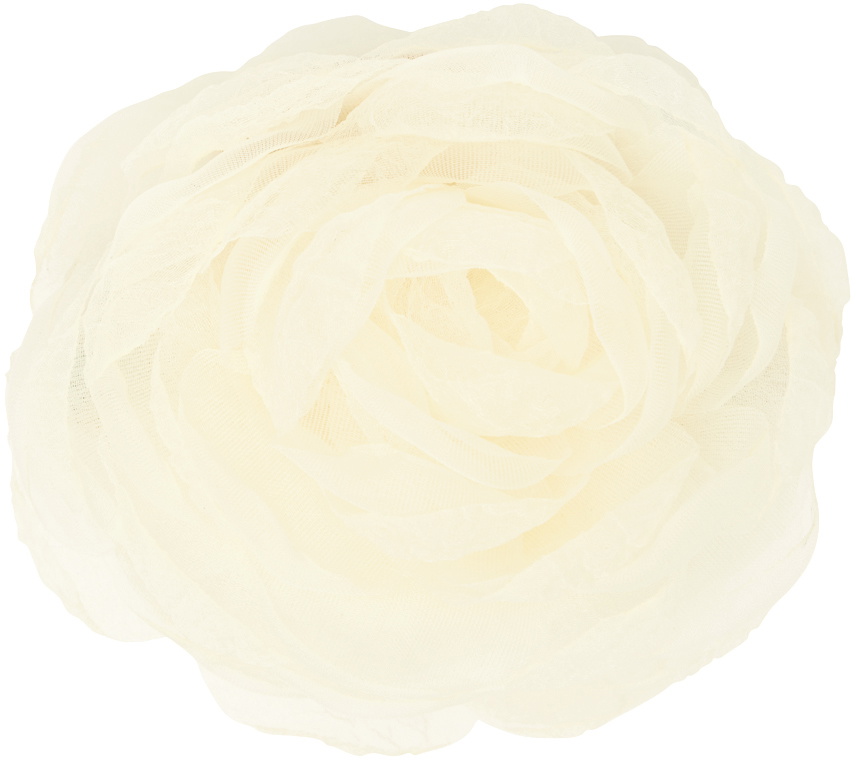 Caro Editions Off-White Rosie Hair Clip