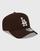New Era Melton Eframe Los Angeles Dodgers Brown - Mens - Caps