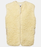 Jil Sander Faux fur vest