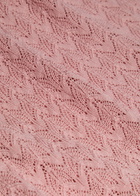 Loveshackfancy Tawnie Fine-knit Midi Dress Pink