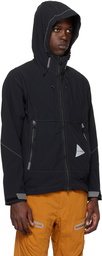 and wander Black Water-Repellent Jacket