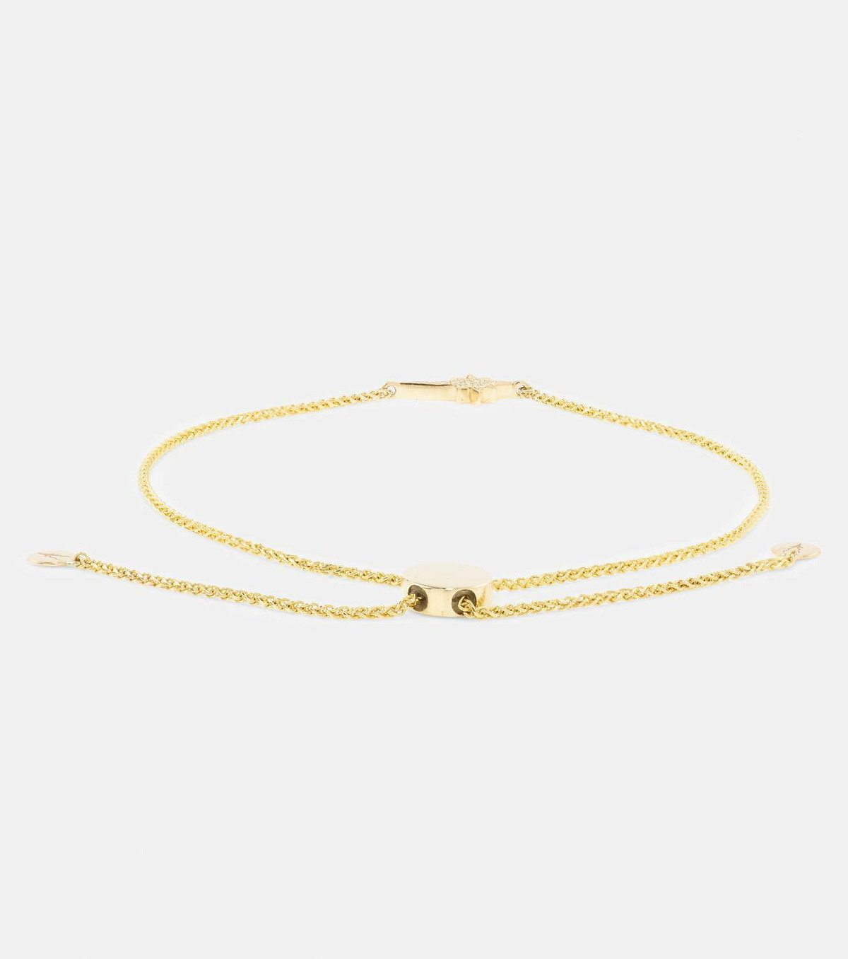 Robinson Pelham North Star 14kt gold bracelet with diamonds