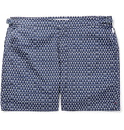 Orlebar Brown - Bulldog Mid-Length Printed Swim Shorts - Blue