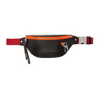 Alexander McQueen Black and Red Harness Belt Bag