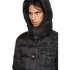 Fendi Black Down Super Bugs Puffer Jacket