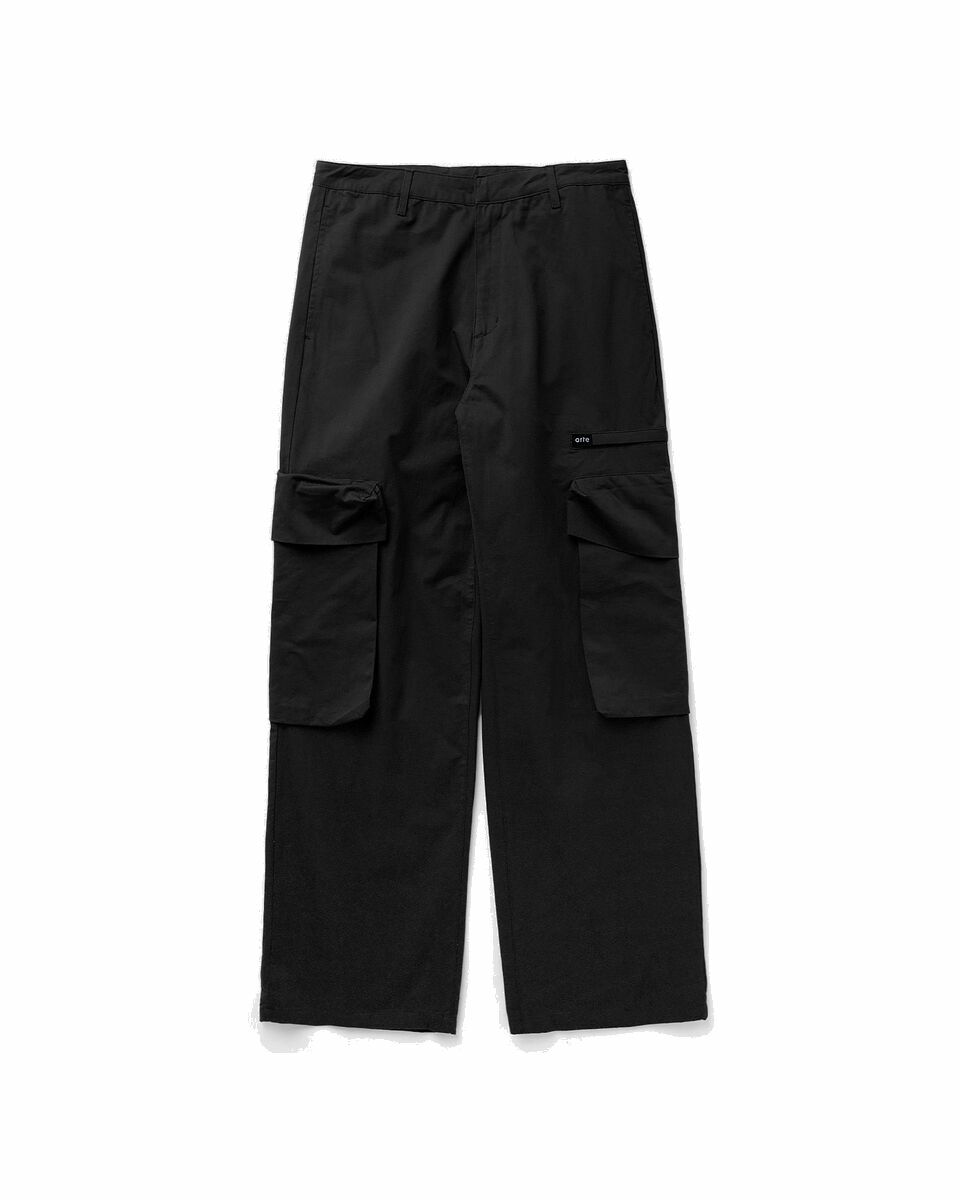 Photo: Arte Antwerp Oversize 3 D Pockets Pants Black - Mens - Cargo Pants
