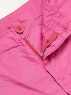 Our Legacy - Trekking Wide-Leg Cotton-Blend Ripstop Cargo Trousers - Pink