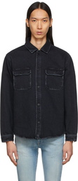 Frame Black Denim Shirt