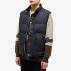 Barbour Men's Gold Standard Blizzard Wax Gilet in Navy