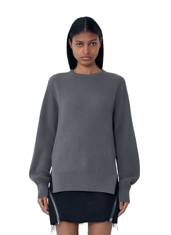 Photo: Rick Owens Ribbed Knit Sweater