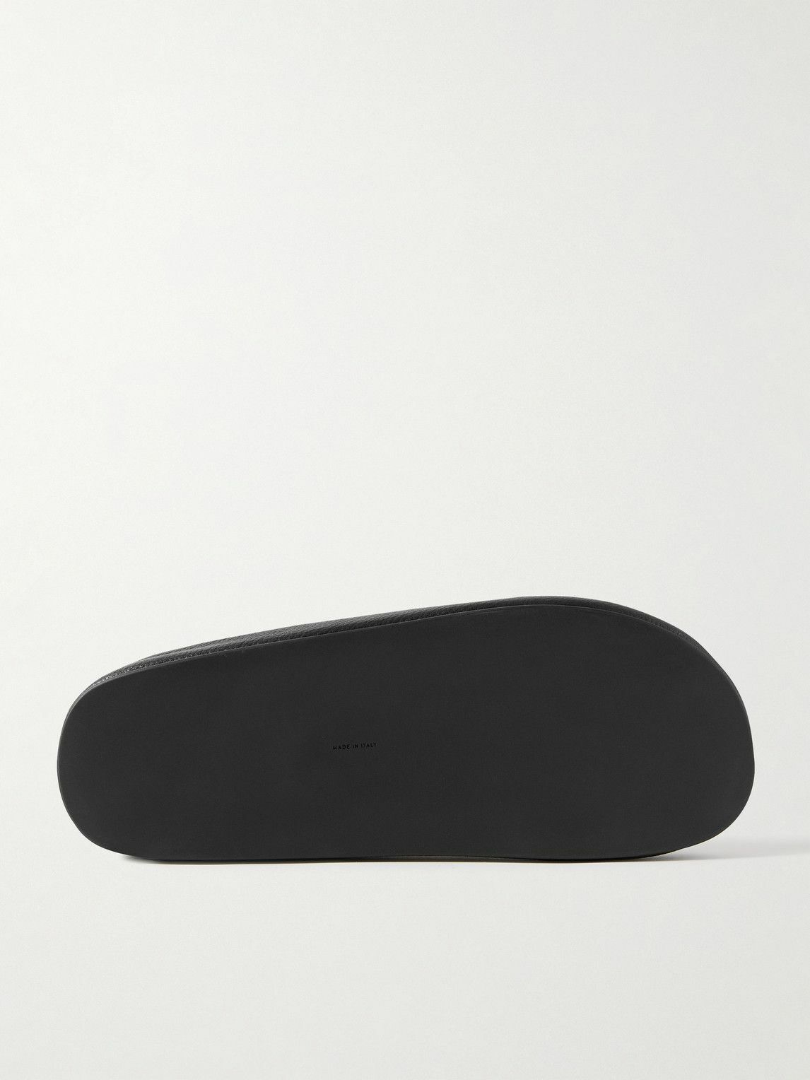 The Row - Hudson Full-Grain Leather Clogs - Black