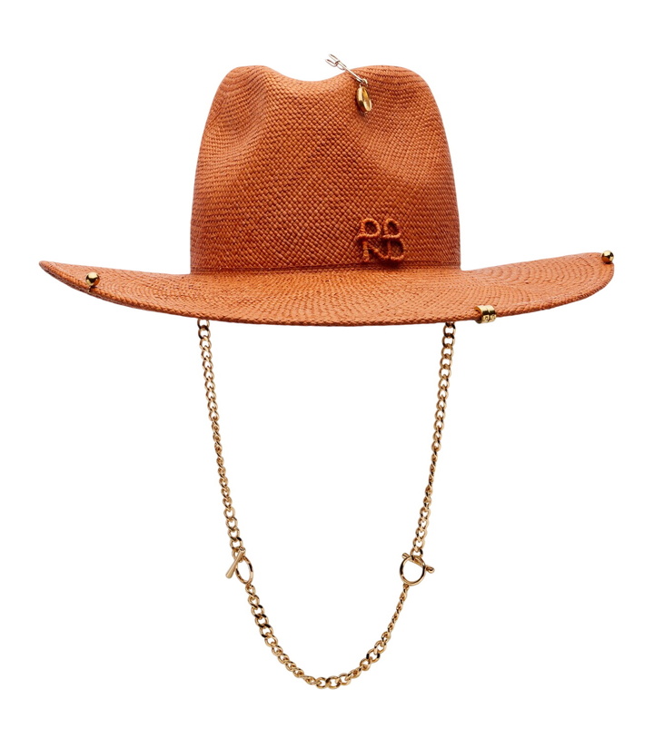 Photo: Ruslan Baginskiy Chain-detail straw fedora