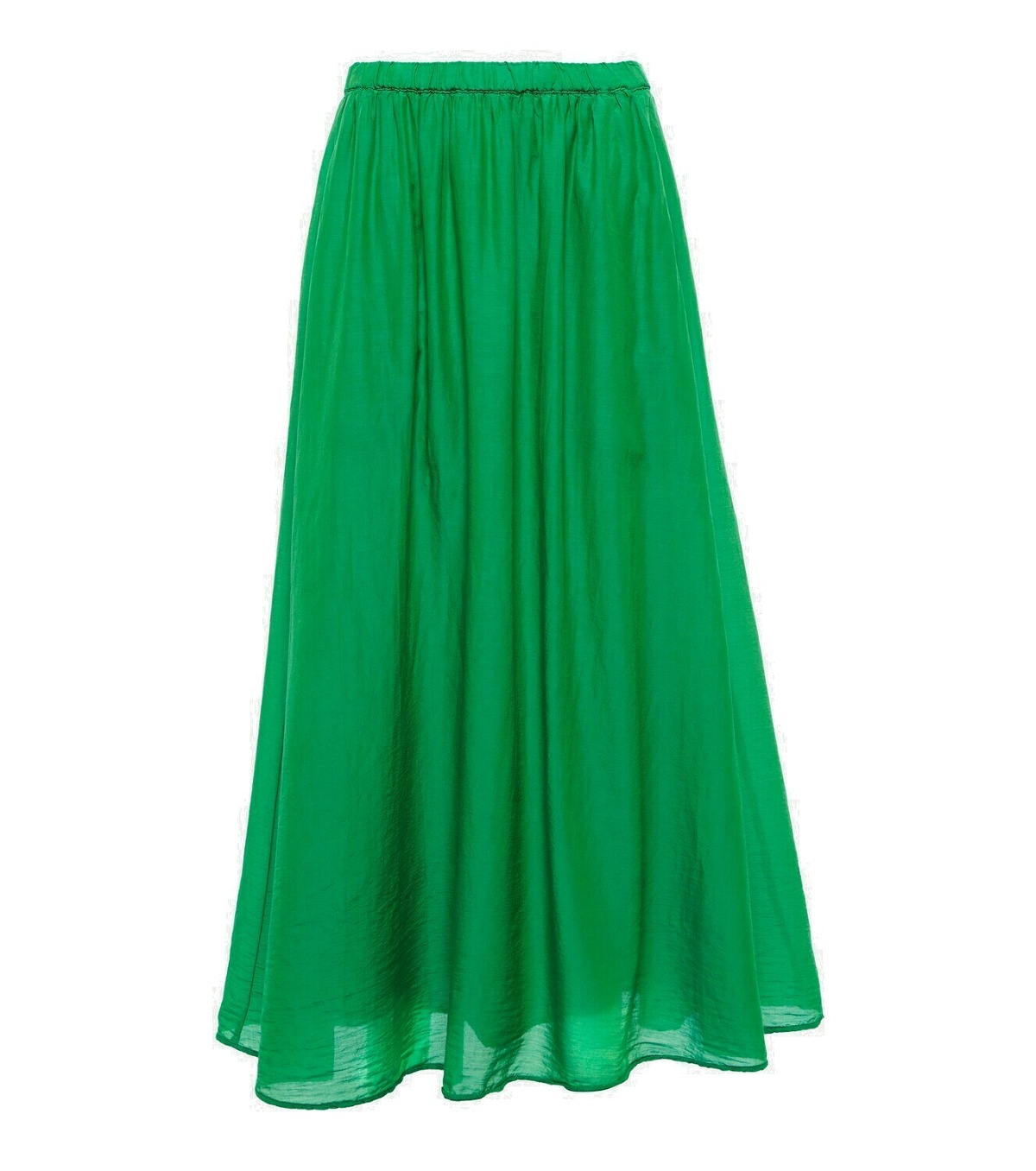 Velvet Mariela cotton and silk voile skirt Velvet