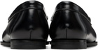 HEREU Black Aresta Pointy Loafers