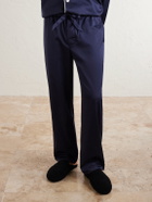 TEKLA - Chelsea Cotton-Satin Pyjama Set - Blue