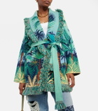 Alanui - Natural Sanctuary cashmere jacquard cardigan