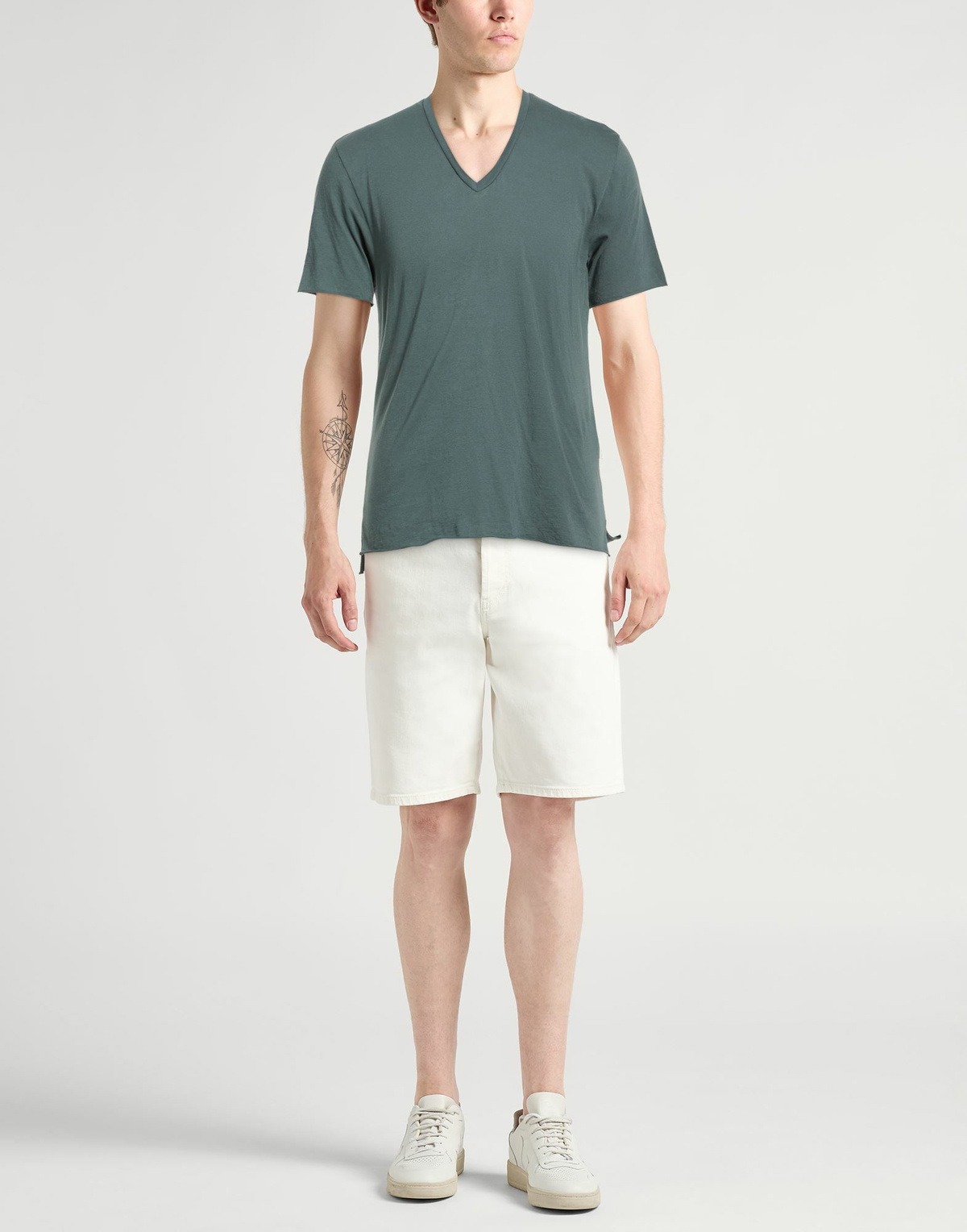 Crossley Mens T-shirt in Dark green