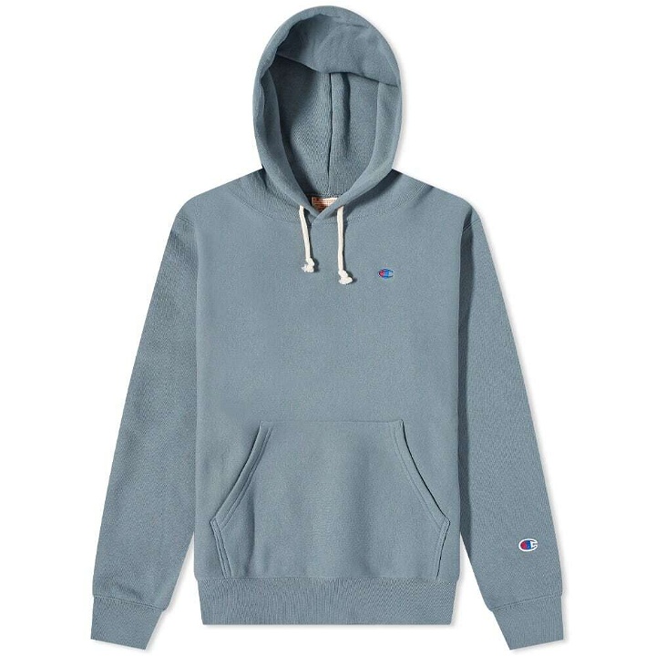 Photo: Champion Reverse Weave Men's Classic Hoody in Stormy