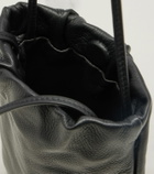 The Row Bourse leather phone pouch