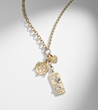 FoundRae Promise 18kt gold pendant necklace with diamonds