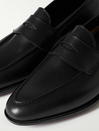 George Cleverley - Bradley II Leather Penny Loafers - Black