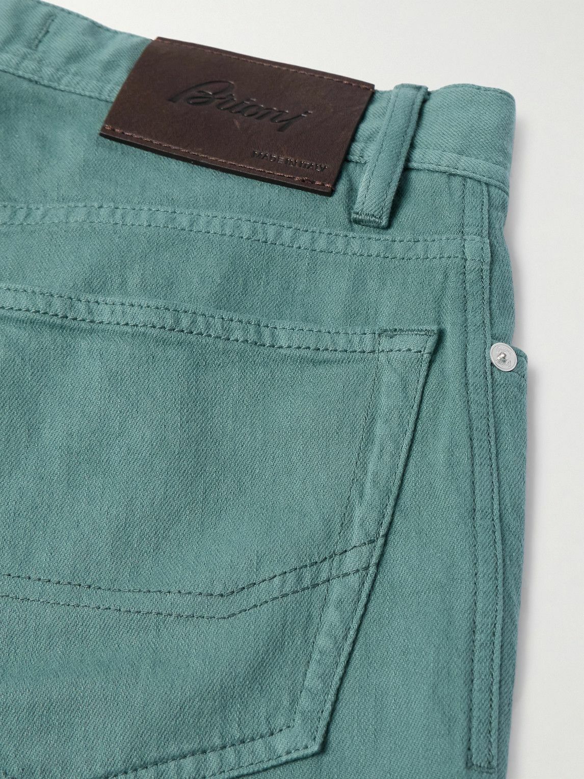 Brioni - Meribel Slim-Fit Straight-Leg Jeans - Blue