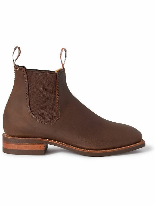 Photo: R.M.Williams - Comfort Craftsman Suede Chelsea Boots - Brown