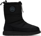 Canada Goose Black Crofton Fold-Down Puffer Boots