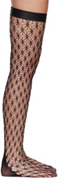 Gucci Black Nylon Socks