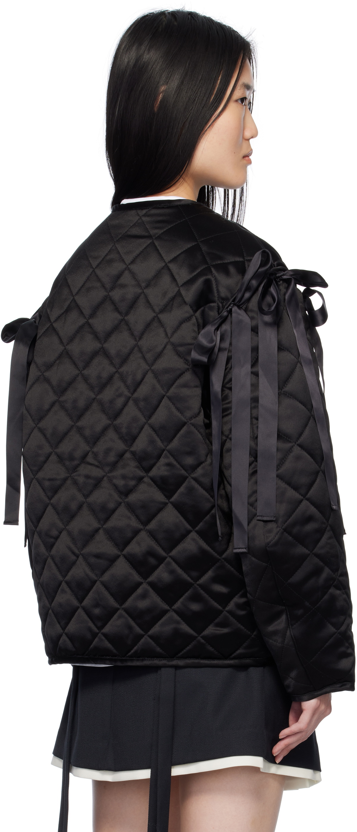 Sandy Liang Black Subi Jacket Sandy Liang