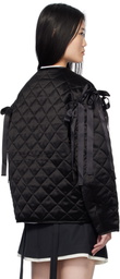 Sandy Liang Black Subi Jacket
