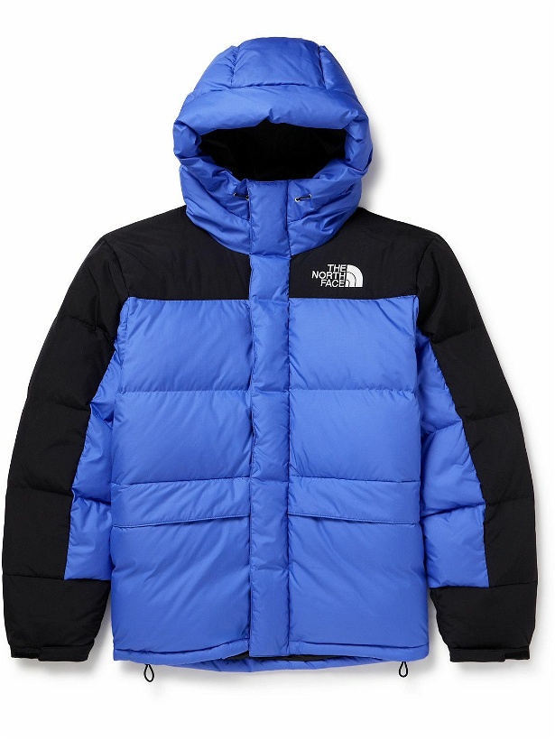 Photo: The North Face - Himalayan Logo-Embroidered Quilted Padded Nylon-Ripstop Down Parka - Blue