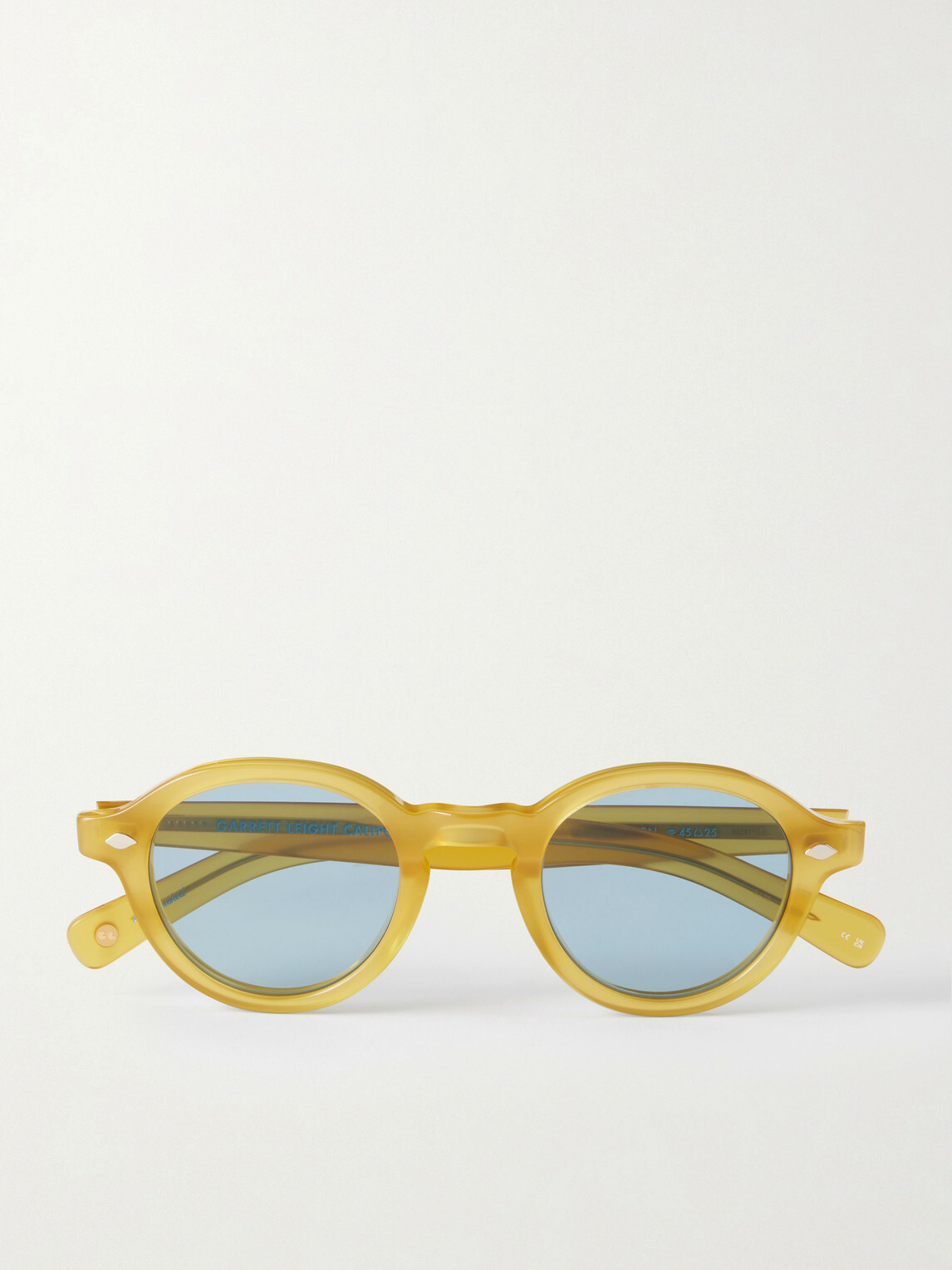Garrett Leight California Optical - Flipper Round-Frame Acetate Sunglasses