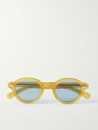 Garrett Leight California Optical - Flipper Round-Frame Acetate Sunglasses