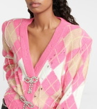 Area - Crystal-embellished cardigan