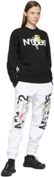 Aitor Throup’s TheDSA Black 'N.0086' Crewneck Sweatshirt