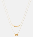 Alighieri 24kt gold-plated necklace