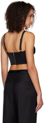 Anna October Black Cecile Tank Top