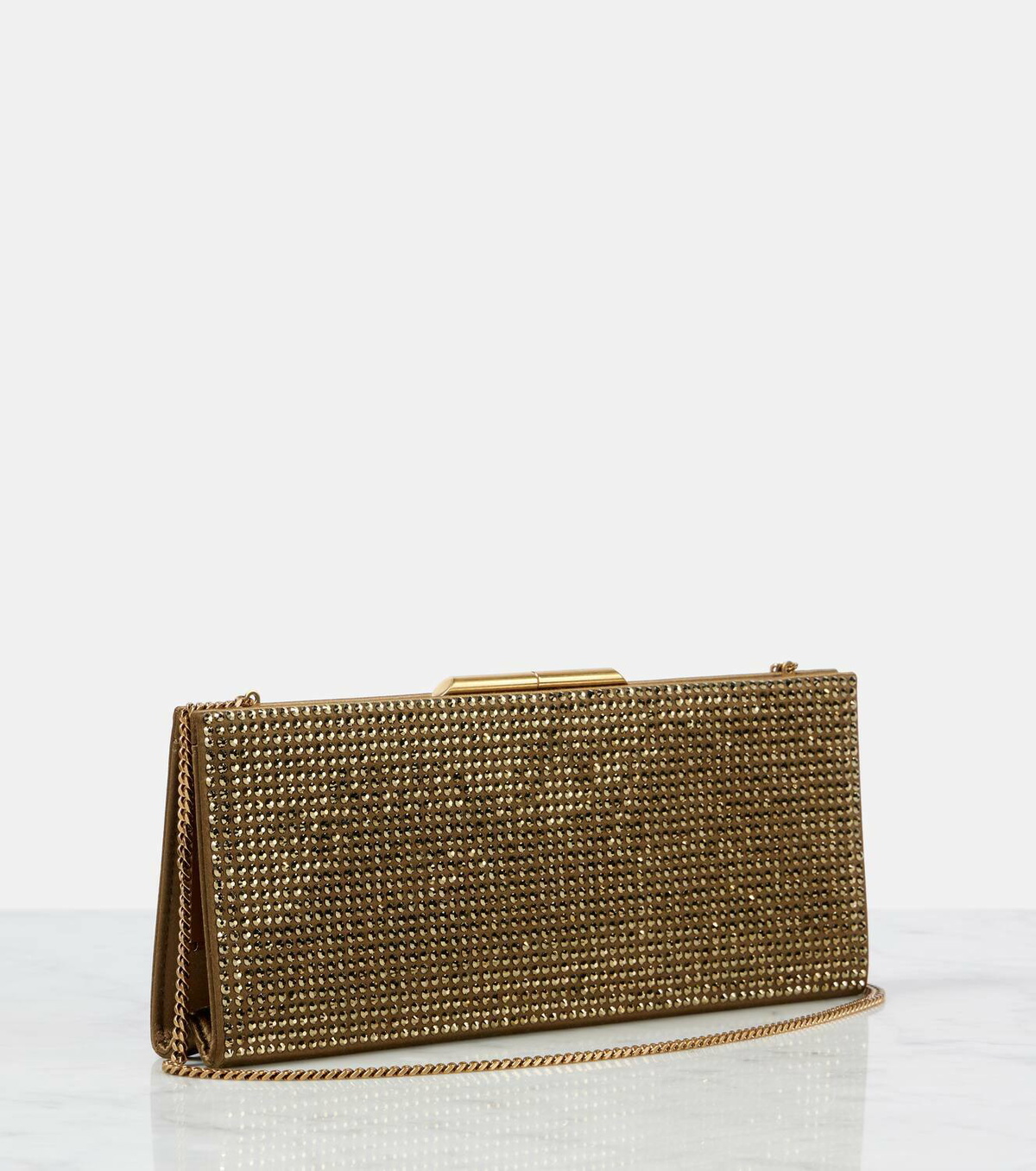 クラッチバッグ SAINT LAURENT SMALL MIDNIGHT CLUTCH IN CREAM COLOUR Saint Laurent Calfskin Midnight Clutch Bag | Harrods US