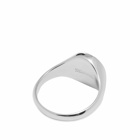 Miansai Men's Solar Signet Ring in Sterling Silver