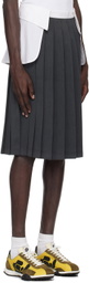 Ashley Williams Black & White Collar Skirt