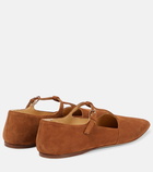 Gabriela Hearst Lola suede ballet flats