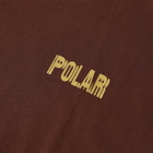 Polar Skate Co. Men's Earthquake Logo T-Shirt in Brown
