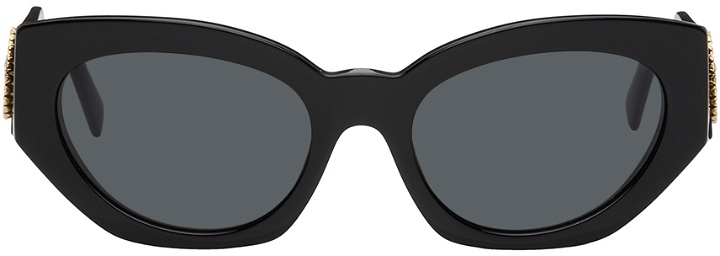 Photo: Versace Black Medusa Crystal Sunglasses