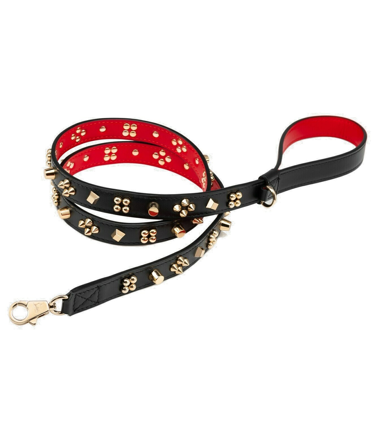 Photo: Christian Louboutin Loubileash embellished leather dog leash